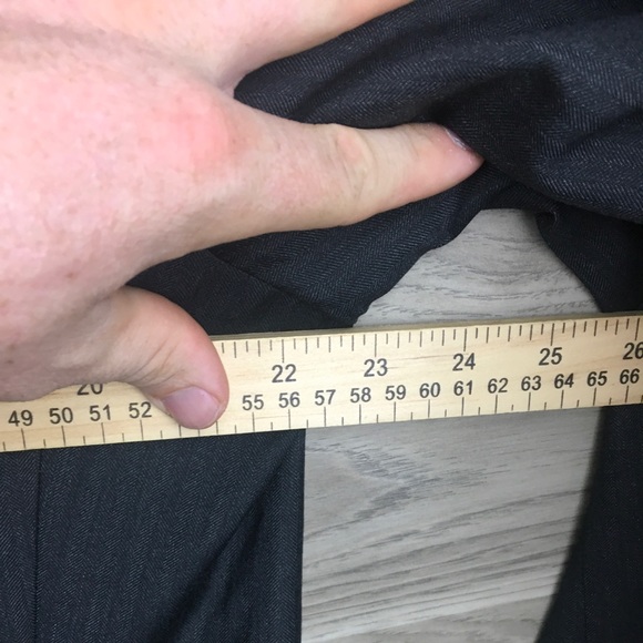 Lubiam x Vitale Barberis Canônico Men 42R Unstructured Herringbone 2-Button Coat - Picture 8 of 16